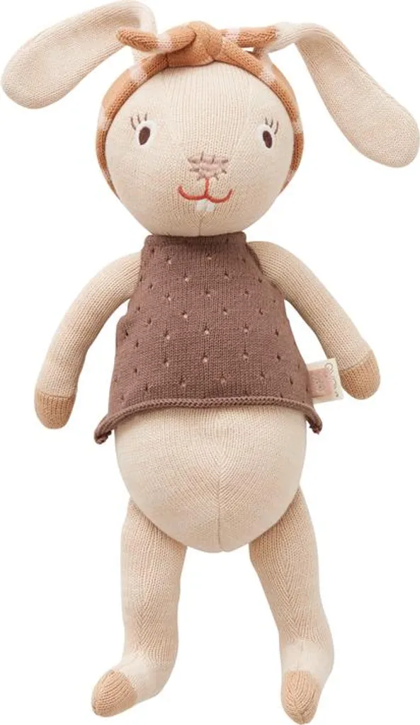 Peluche OYOY MINI Beige en Coton 37 cm - Texture Moelleuse et Durable