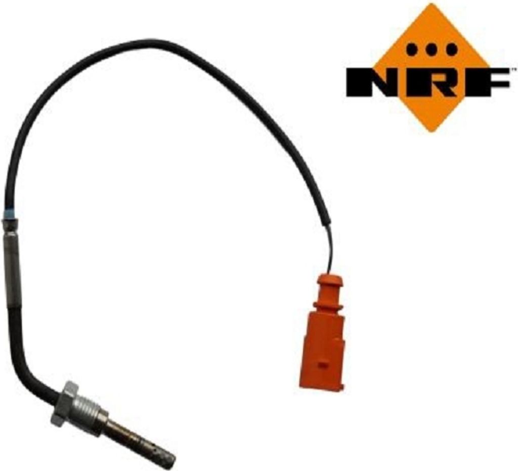 Sensor Abgastemperatur 2-polig 250 mm Kabel NRF für u.a. AUDI A6