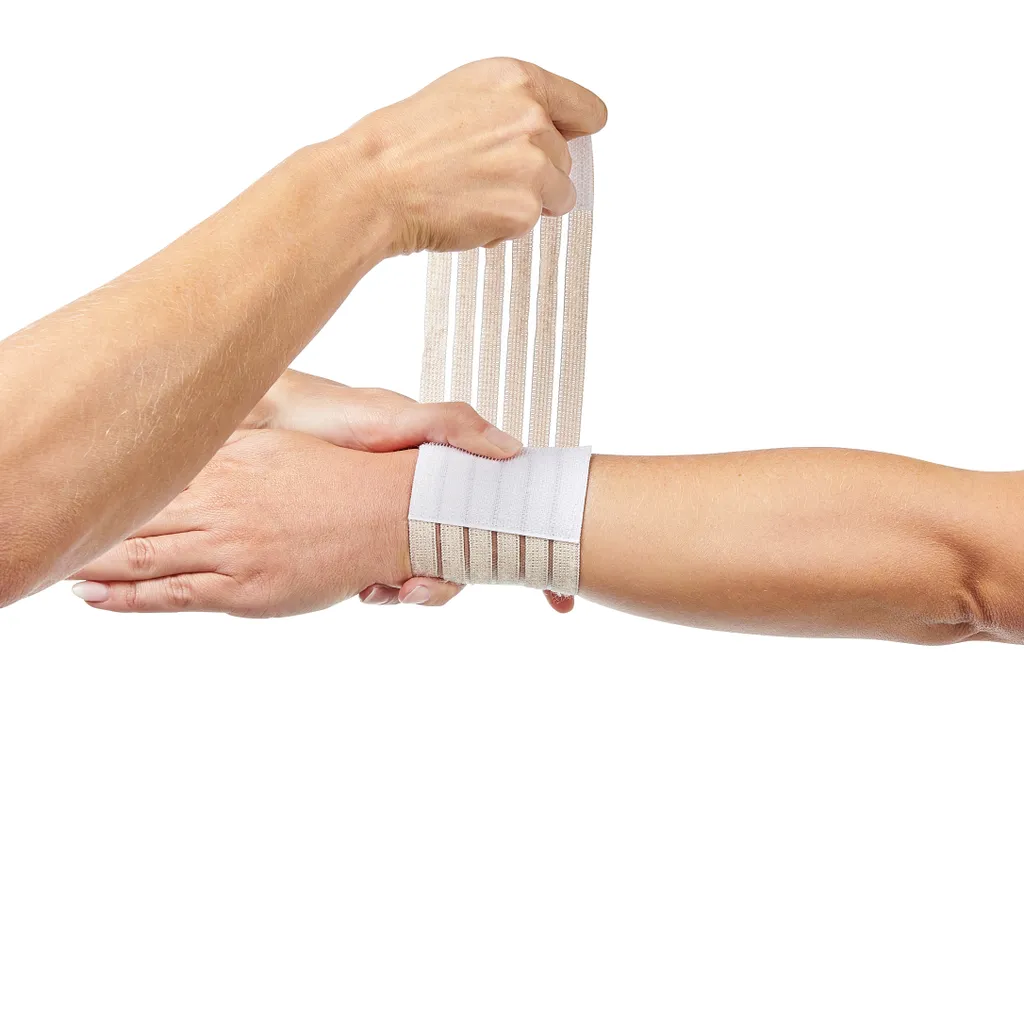 Bandage Poignet Auto-agrippant Vitility - Maintien Stable et Respirant