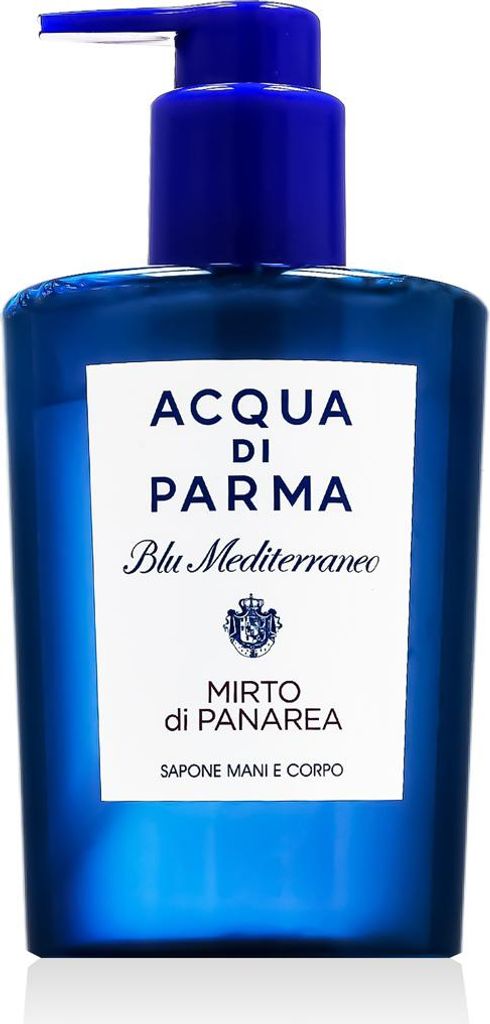 Acqua di Parma Blu Mediterraneo Mirto di Panarea, Hände & Produktbild 