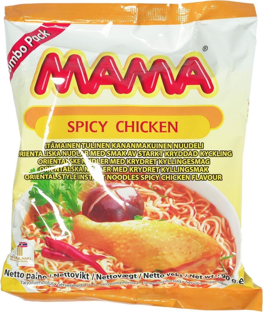Mama Instantnudeln Spicy Chicken Flavor 90g