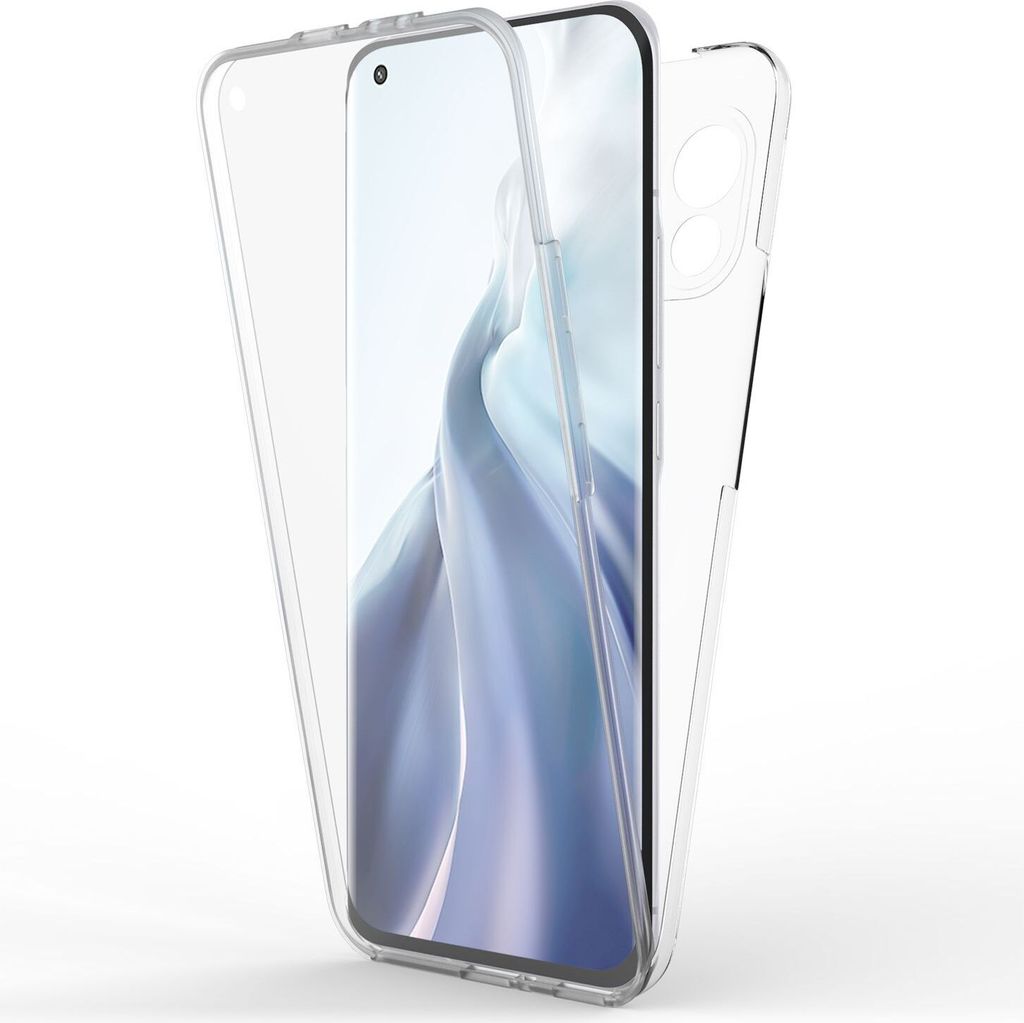 NALIA 360 Grad Handy Hülle für Xiaomi Mi 11 5G, Transparent Produktbild 