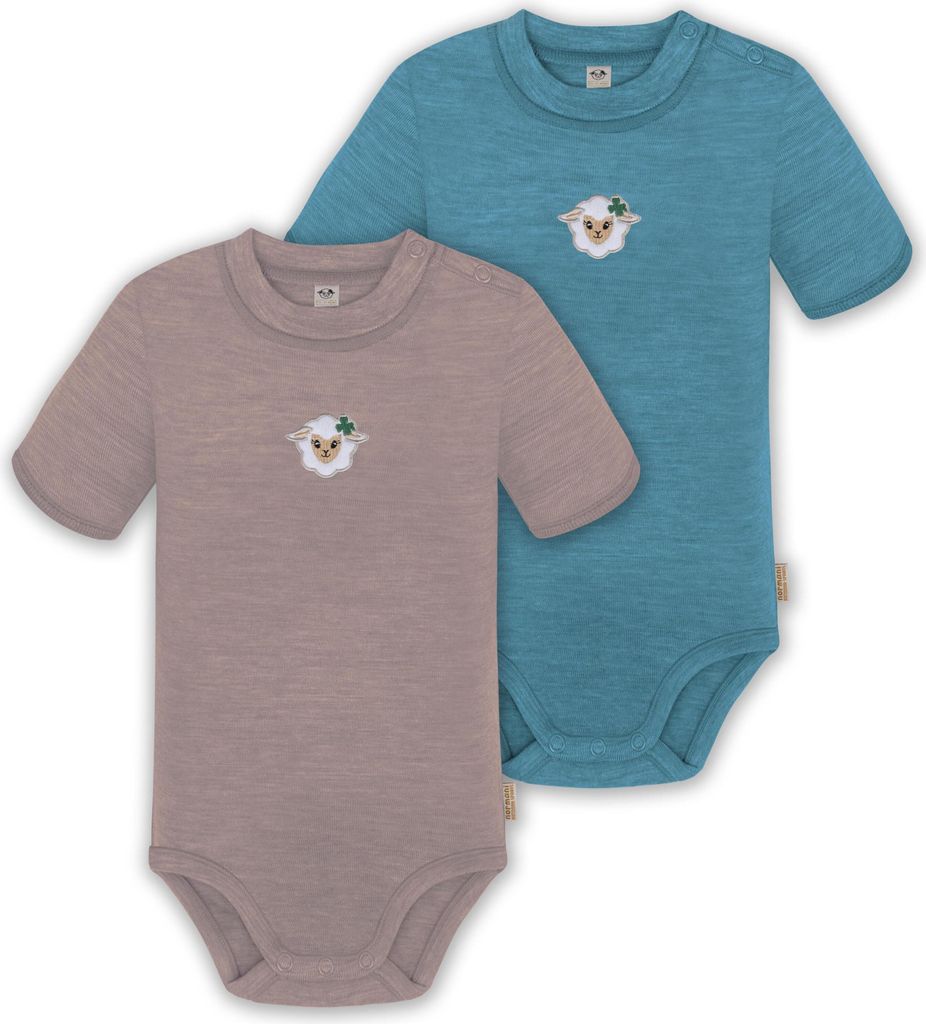 normani 2er Set Doppelpack Baby Merino Body