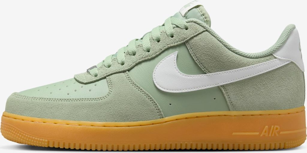 Nike Air Force 1 '07 LV8 "Jade Horizon Gum Light Brown" Grün, Größe: 42,5