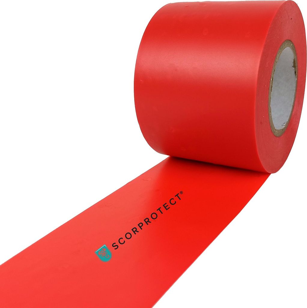 Scorprotect ® PVC Klebeband rot 50 mm x 25 m Produktbild 