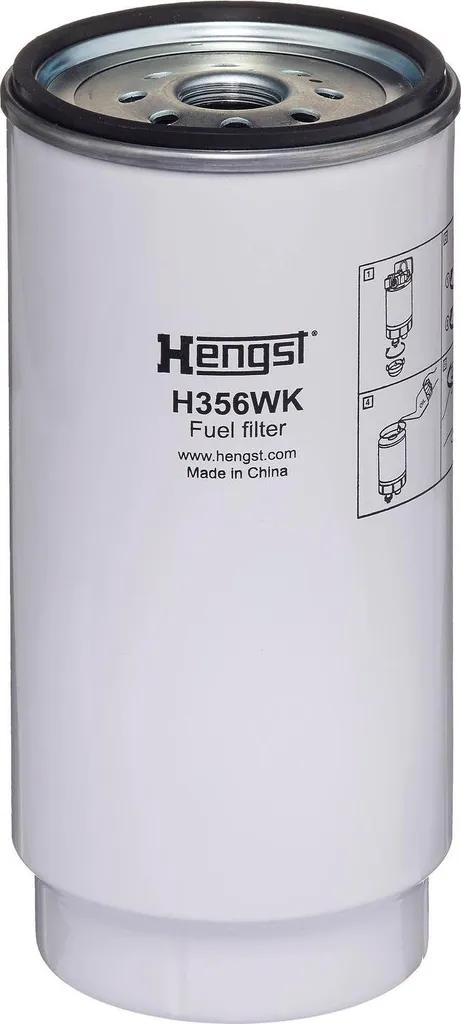 Filtre HENGST H356WK : Filtration multicouche et haute résistance