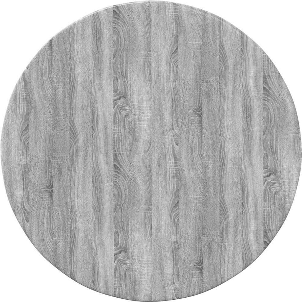 Tischplatte Grau Sonoma Ø 50 x 1,5 cm Holzwerkstoff