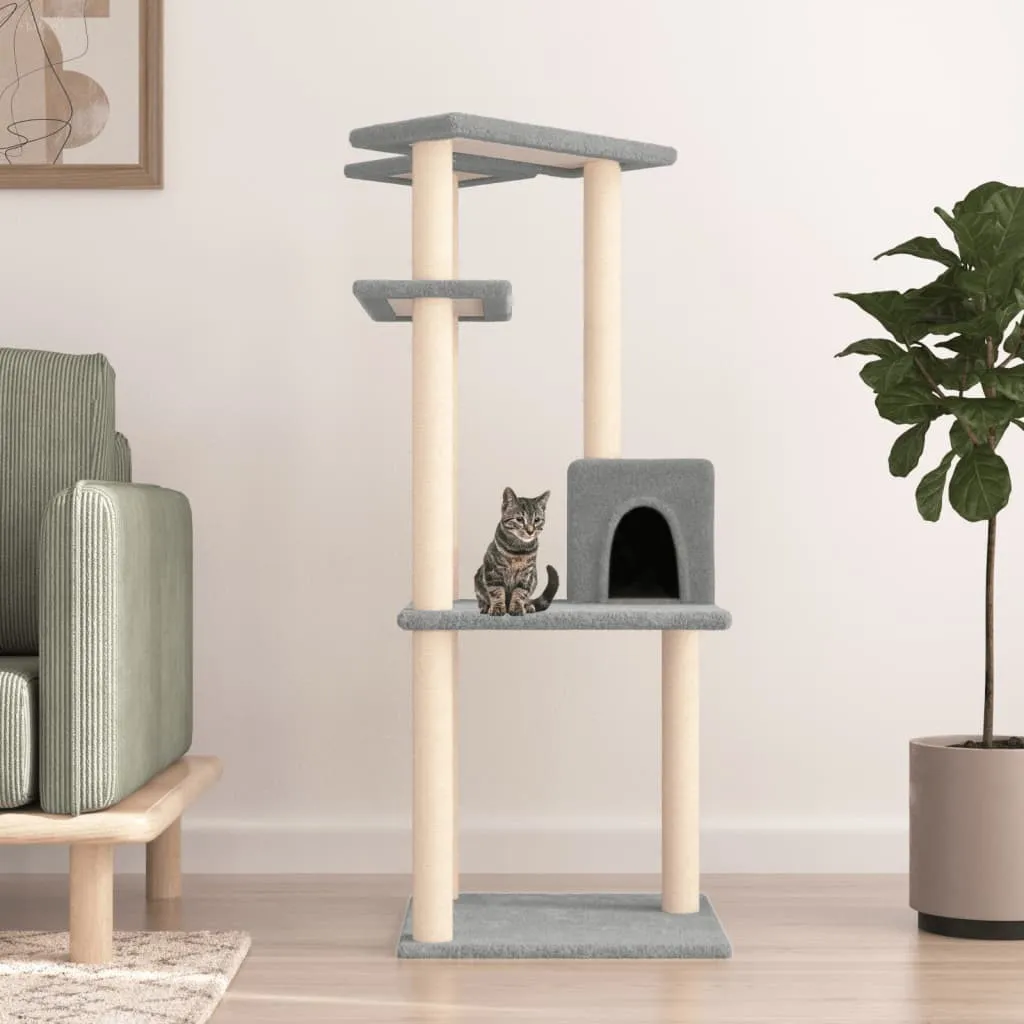 OFFERTA Tiragraffi 123cm Grigio Chiaro - Sisal di Alta Qualità