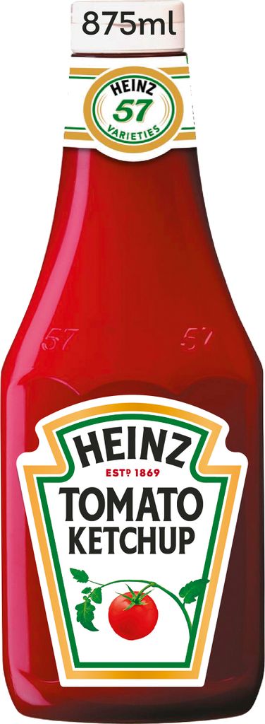 Heinz Tomato Ketchup Squeeze Flasche fruchtig fein würzig Produktbild 