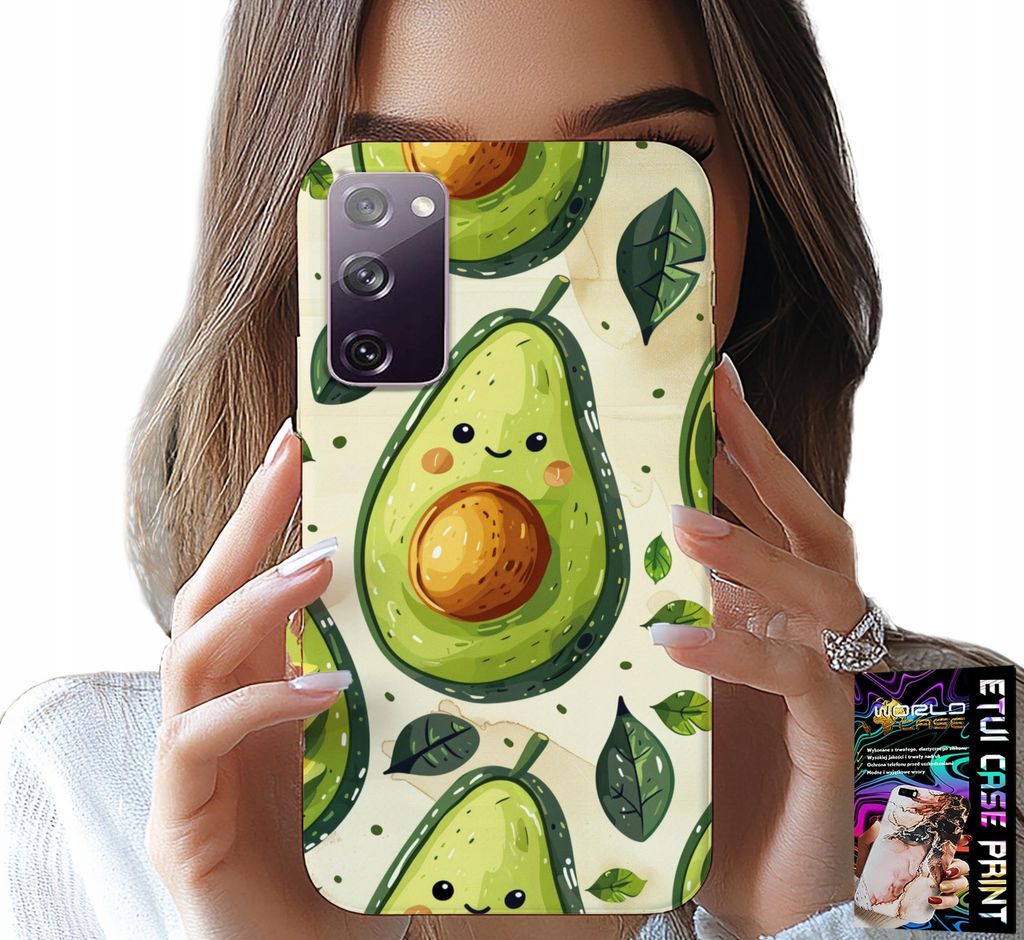 Gehäuse Für Samsung Galaxy S20 Fe - Süsse Lächelnde Avocado Fall