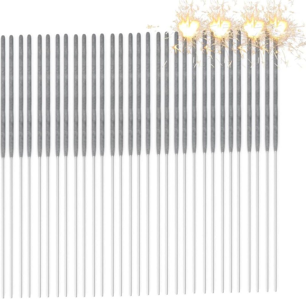 400x Wunderkerzen - Sternspritzer 17 cm - Silvester - Jugendfeuerwerk