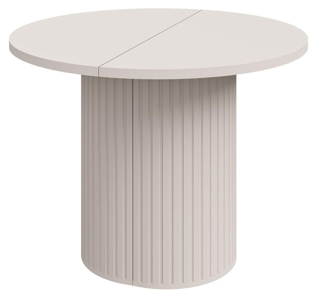 Masseno Ausziehbar Esstisch BOLLA 100 - 188 cm x 100 cm Produktbild 