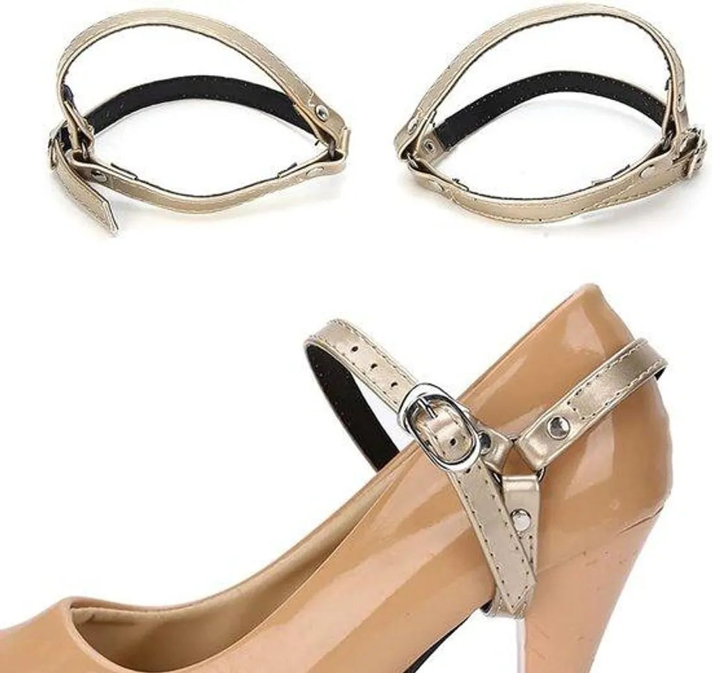 Lanières élastiques pour talons hauts anti-déchaussement - Confort 1 paire