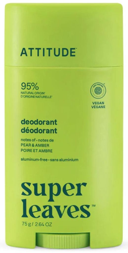 ATTITUDE Přírodní deodorant Super Leaves, hruška & amber, Obrázek produktu 