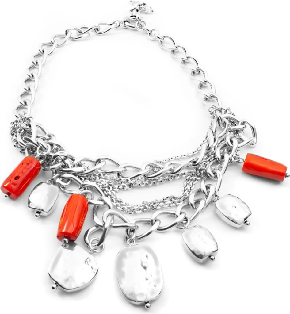 Regalo Donna: Collana Folli Follie 2N9F046O Silver | Scatola Inclusa