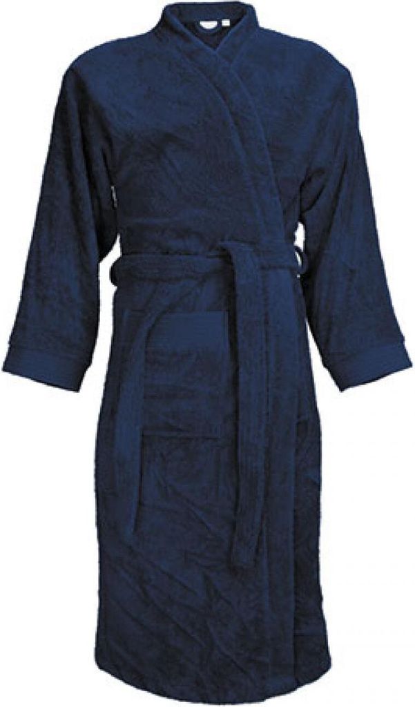 The One Towelling T1-B | Classic Bathrobe S/M bis XXL/3XL - Farbe: Navy Blue - Größe: S/M