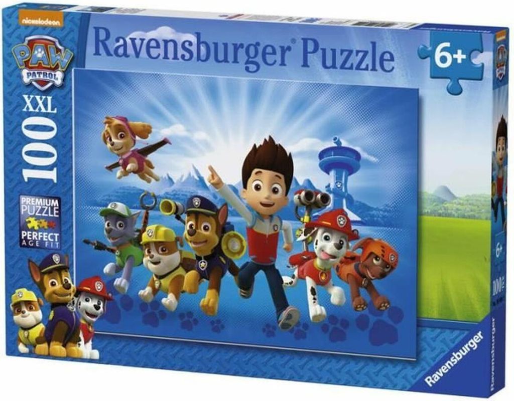 Puzzle The Paw Patrol Ravensburger 10899 XXL 100 Stücke
