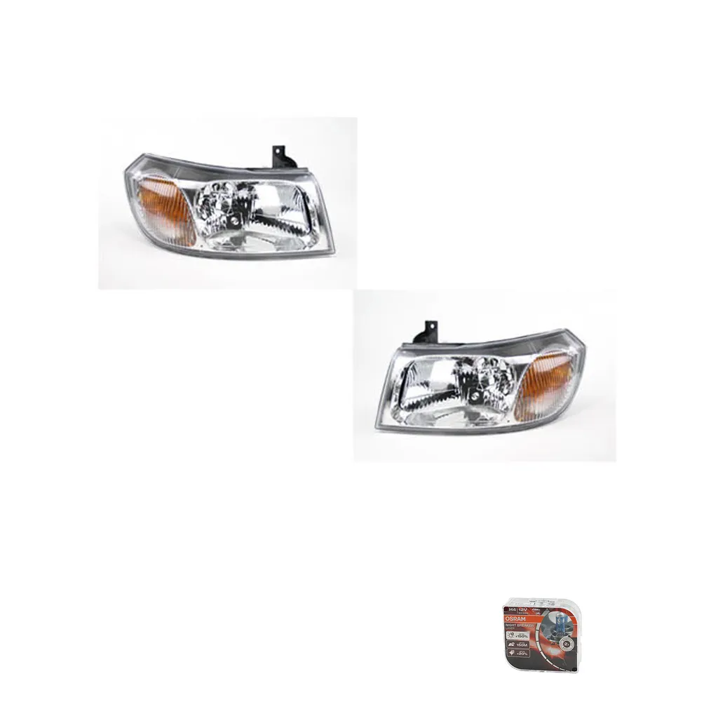 Set Illuminazione Ford Transit 2000-2006 Johns + Osram Laser L+R