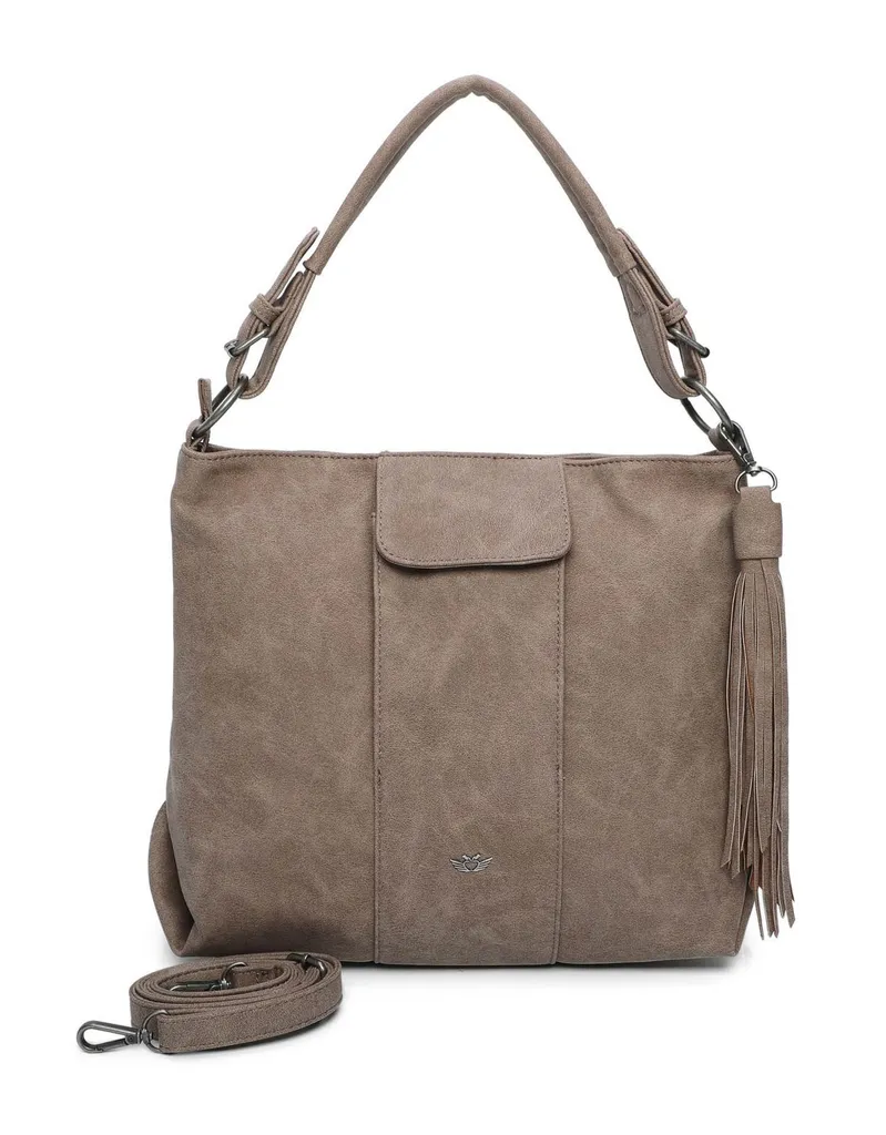 Borsa Hobo Capiente Fritzi aus Preußen Jakx Jaze02 Marrone Brown