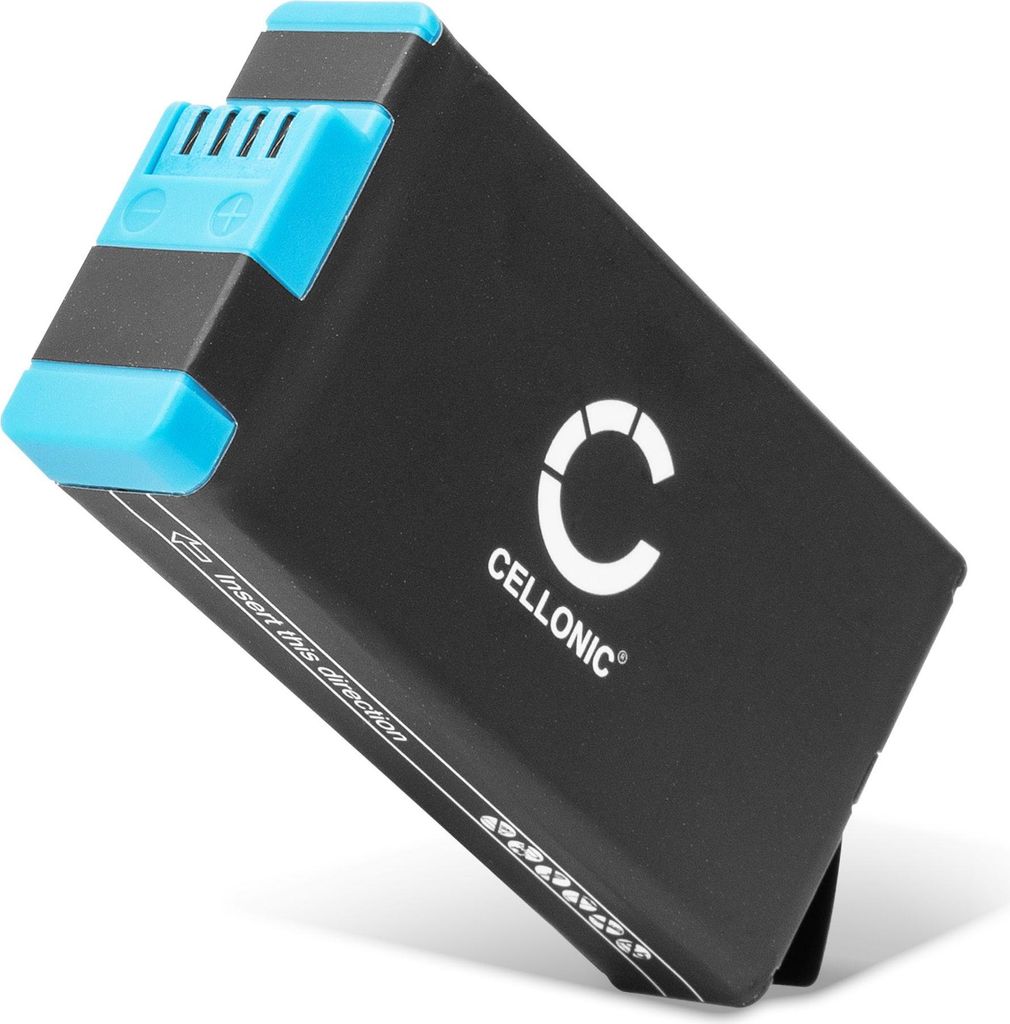 CELLONIC 1x Akku für Kamera Kompatibel mit GoPro MAX, MAX 360, SPCC1B - (1600mAh, 3.85V)