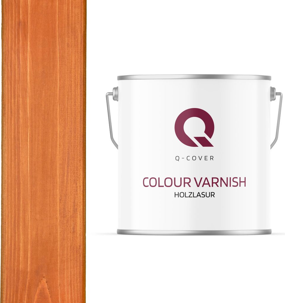 Holzlasur | Teak 5 L Satin Holzschutz Holzschutzlasur | Lasur Wasserbasierte Innen Außen Lasur Abperleffekt Lasur Für Holz