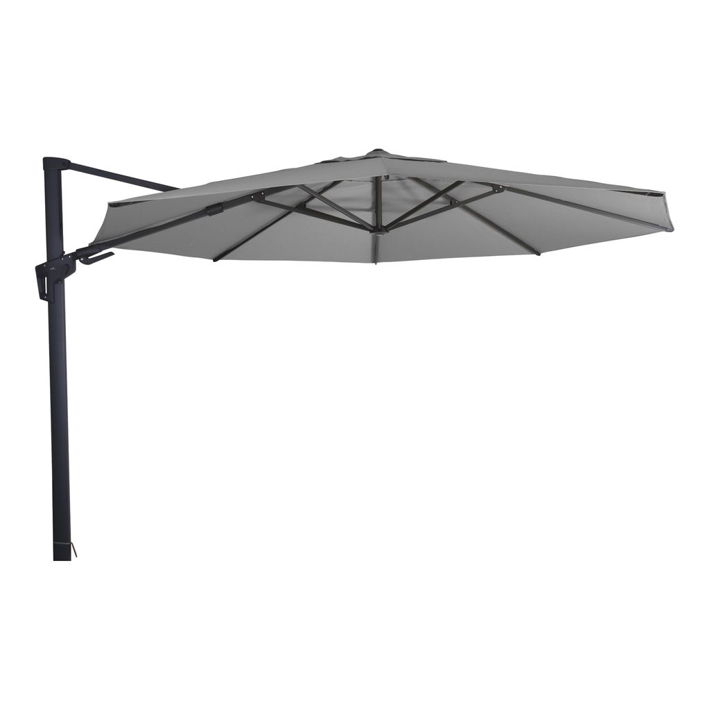 Lesli Living Sonnenschirm Ampelschirm "Virgo Flex" Grey ø Produktbild 