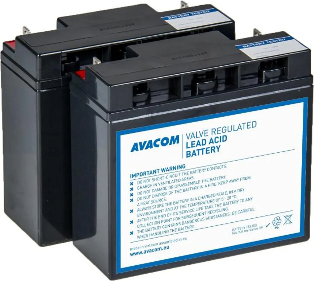 Batterie onduleur 12V 18Ah AVACOM haute performance Belkin CyberPower