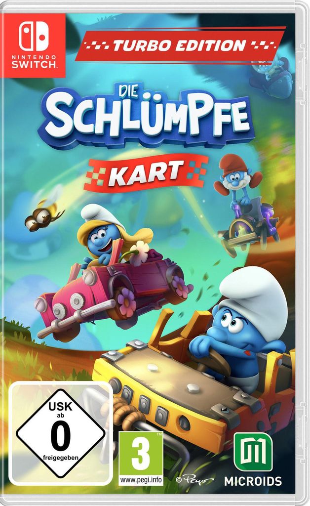 Die Schlümpfe: Kart (TurboEdition) Nintendo Switch-Spiel Produktbild 