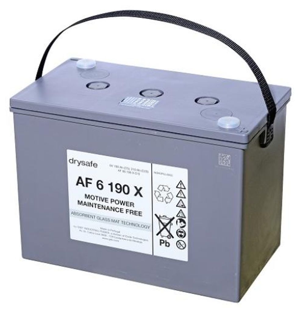 Exide AF 06 190 XOS Blei Akku 6V, 190500mAh