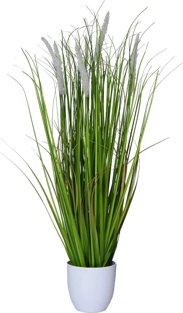 Herbe artificielle réaliste VIVANNO Organique verte en 60 x 80 cm