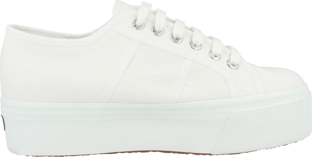 Superga 2790 Cotu Frauen Schnürung Segeltuch Plattform Produktbild 3