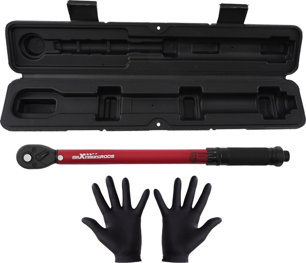 Clé dynamométrique 3/8" 5-60 Nm bidirectionnelle 72 dents Image du produit 
