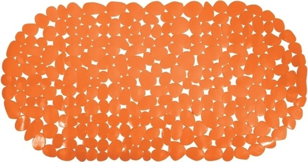 MSV Tappetino PVC Antiscivolo 35x68 cm Arancione | Standard Sicurezza