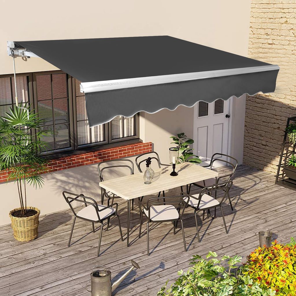 Kloubová markýza 350 x 300 cm, zatahovací markýza, sluneční Obrázek produktu 