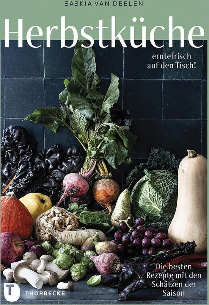 Livre de cuisine d'automne et recettes de récoltes pour table familiale