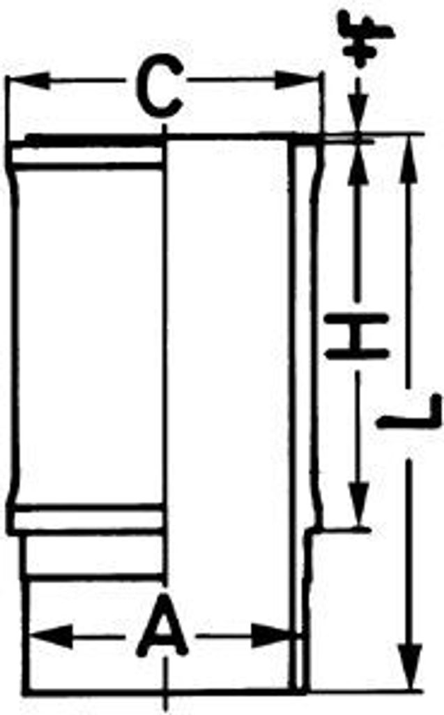 Zylinderlaufbuchse KOLBENSCHMIDT 89844110