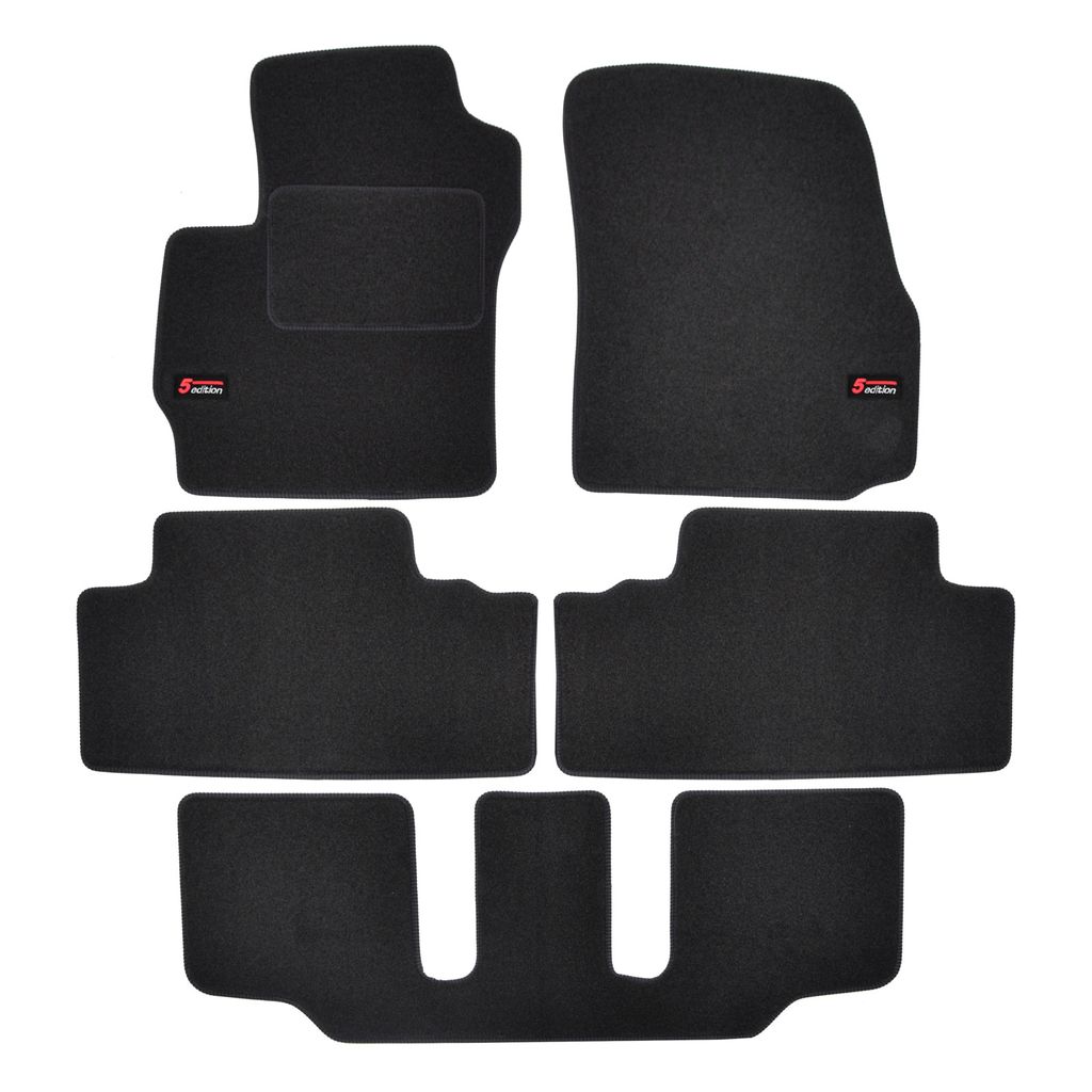 Logo Tapis De Sol Noir Velours Sur Mesure Pour Mazda 5 Image du produit 