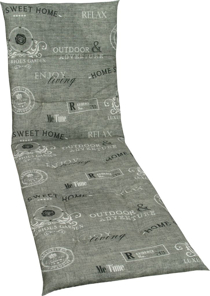 GO-DE Textil, Liegenauflage, Stempel hellgrau, 15219-05 Produktbild 