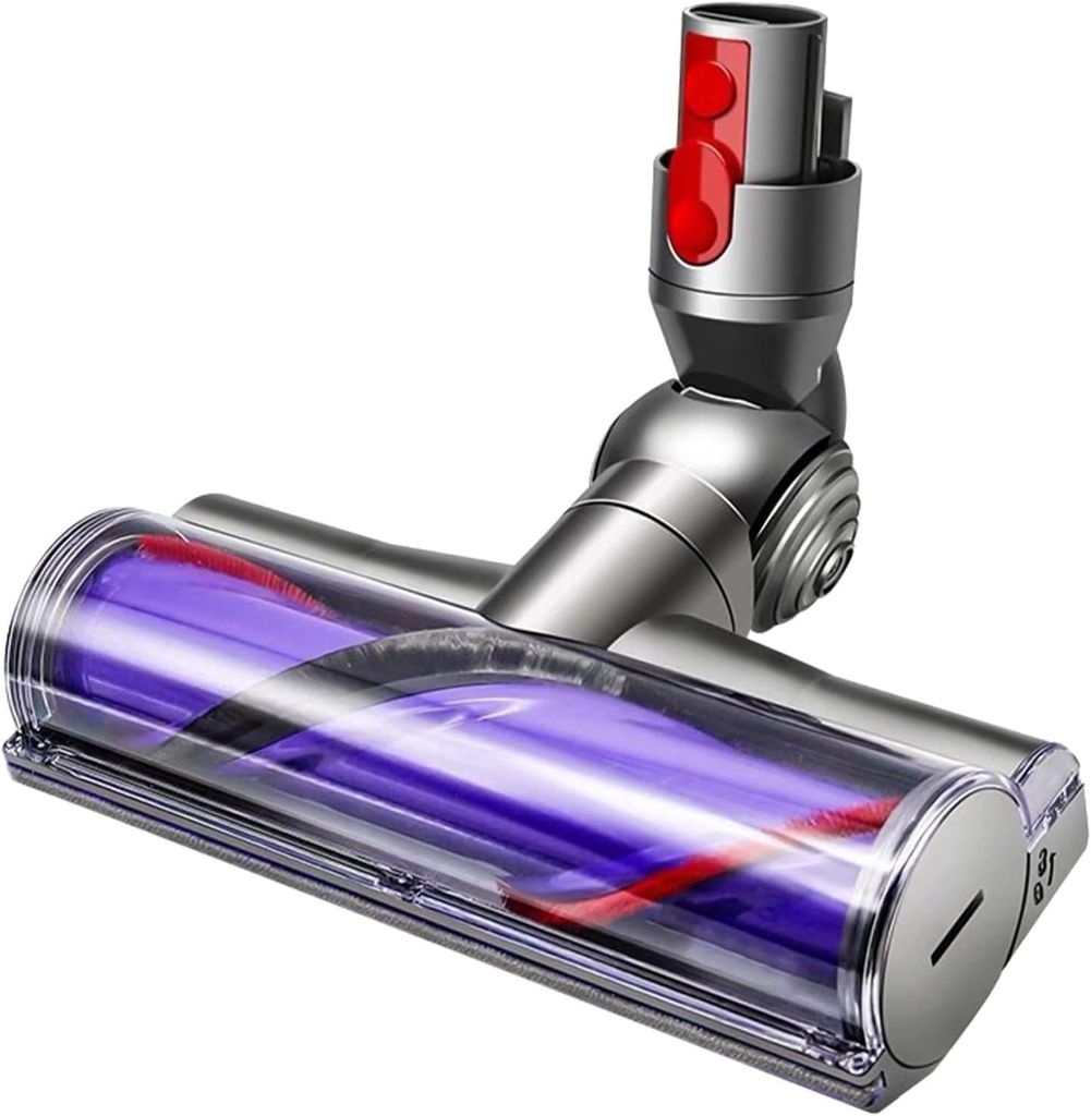 Anti-Verwicklungs Bodenbürste Kompatibel mit Dyson V7 V8 V10 V11 V15 Staubsauger, Ersatzteile Bürstenkopf mit Direktantrieb, Zubehör für Turbob...