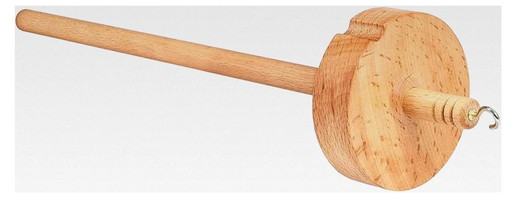 Spindel-Top Quirl Garnspin Holzwerkzeug für Anfänger