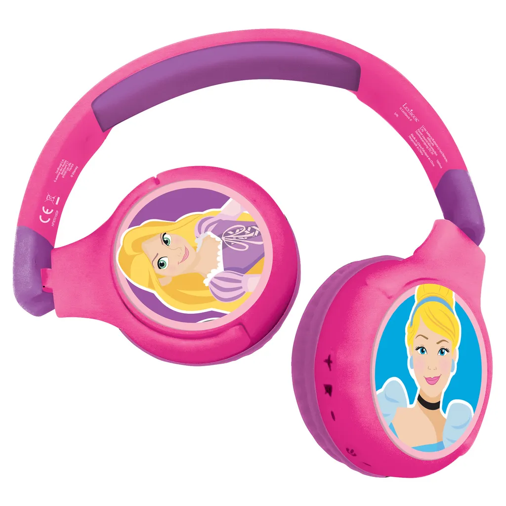 Cuffie Bluetooth Lexibook Disney Princess HPBT010DP | Audio Protetto