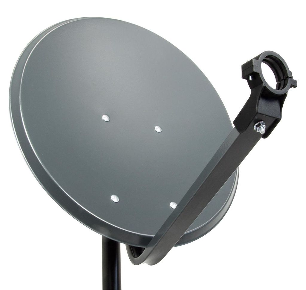 PremiumX PXS45 Satellitenschüssel 45cm Stahl Anthrazit Produktbild 