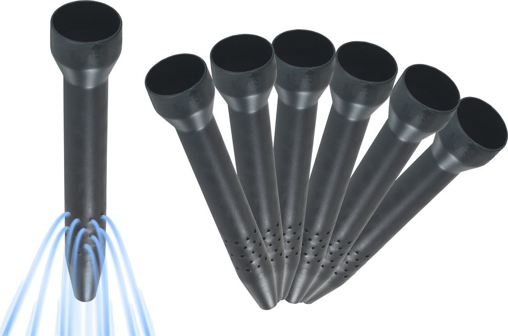 WENKO 6er Set Wurzel Gießer Pflanzen Gieß Hilfe Wasser Dünger Blumen Pflegen