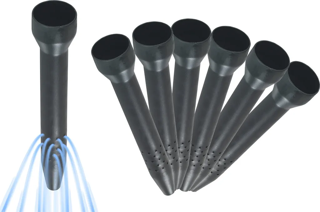 Diffuseur d'eau et engrais pour racines avec réservoir intégré - 6 pcs
