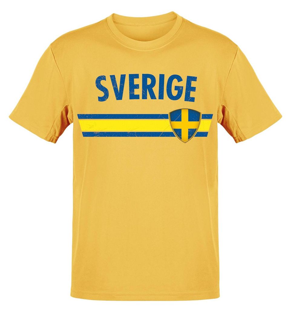WM EM Fan Shirt Länder T-Shirt Fußball Fanartikel Herren Produktbild 