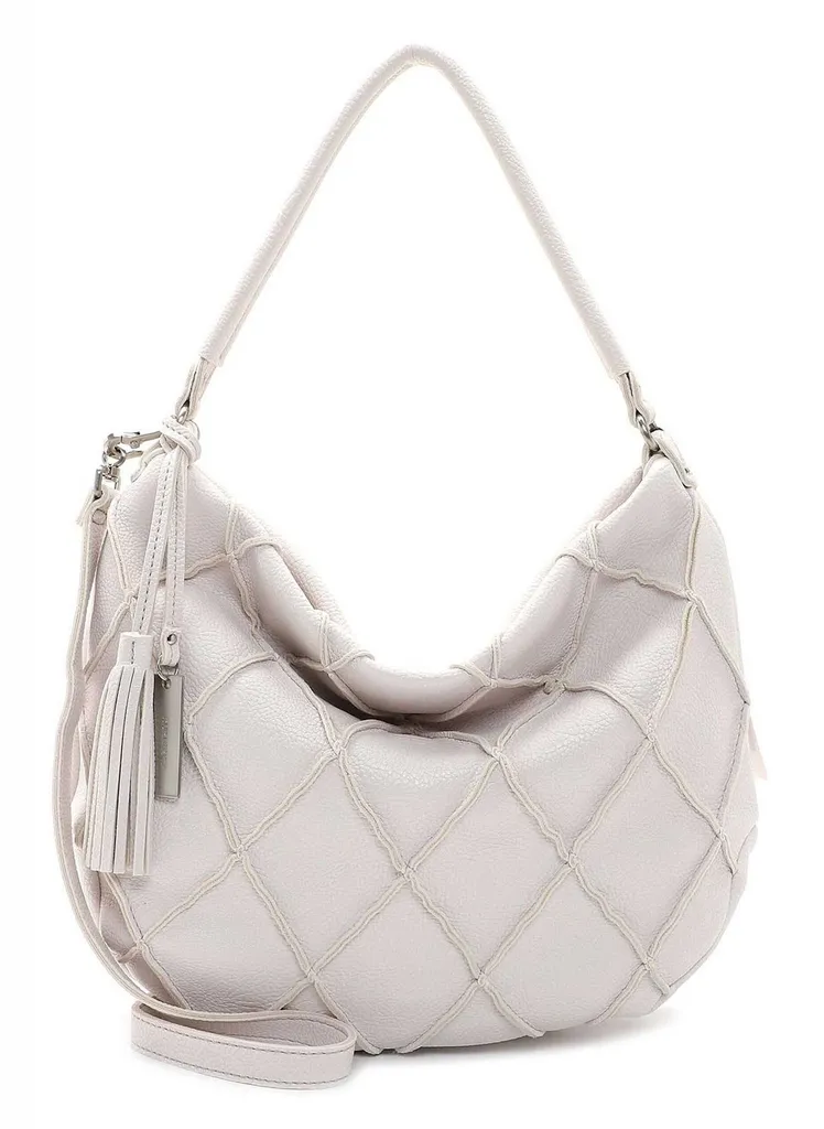 Borsa SURI FREY Lilly Ecru: Tracolla Vegan Bianco per Look Urban Chic