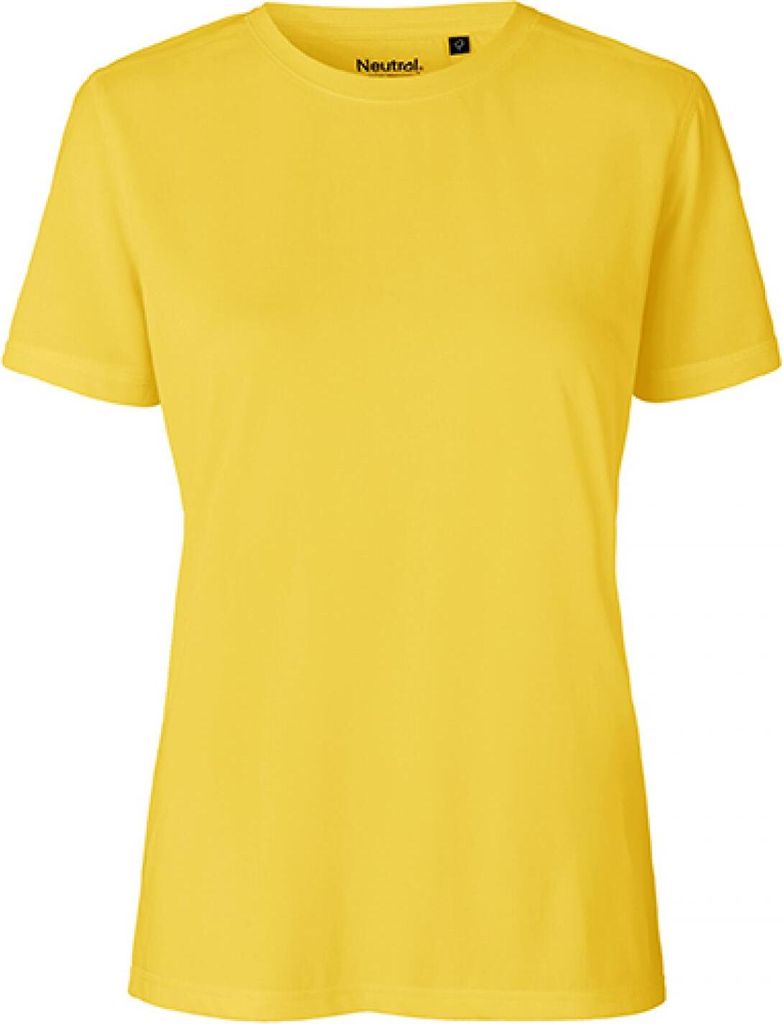 Neutral R81001 | Damen Shirt, Ladies Performance T-Shirt - Farbe: Yellow - Größe: S