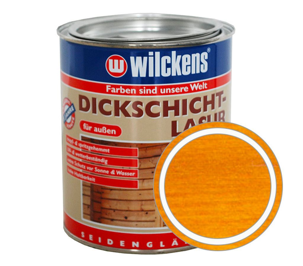 Německá silnovrstvá lazura WILCKENS Dickschicht Lasur Obrázek produktu 
