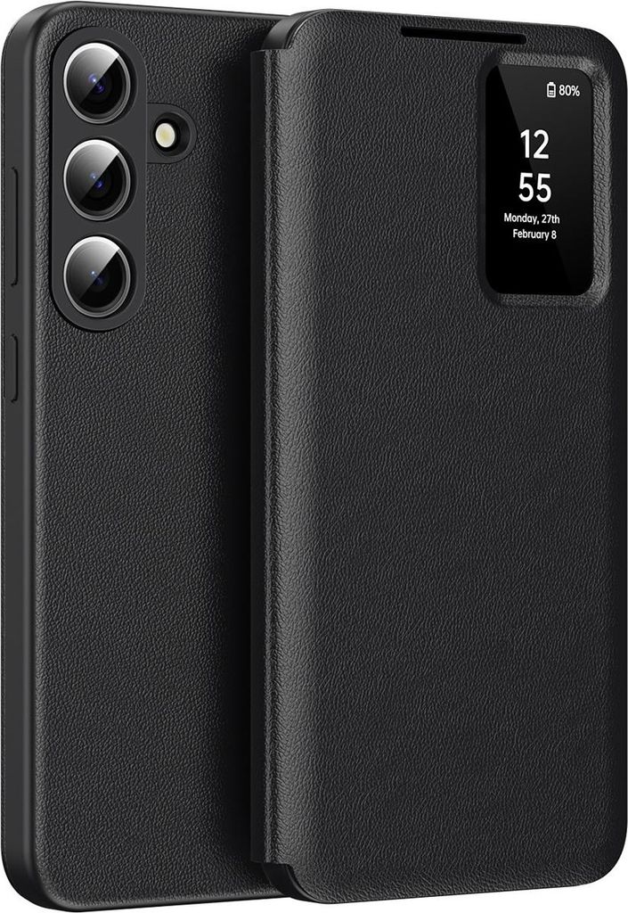 Custodia flip in pelle per Samsung Galaxy S26+, con Immagine del prodotto 