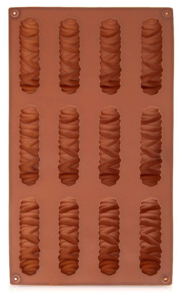 Orion | Silikonform - Biskuitform - Backform - Motivbackform - Braun - 29x17x1,8 cm